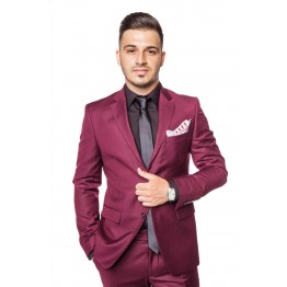 Costum barbati Kevin, Rosu Bordeaux